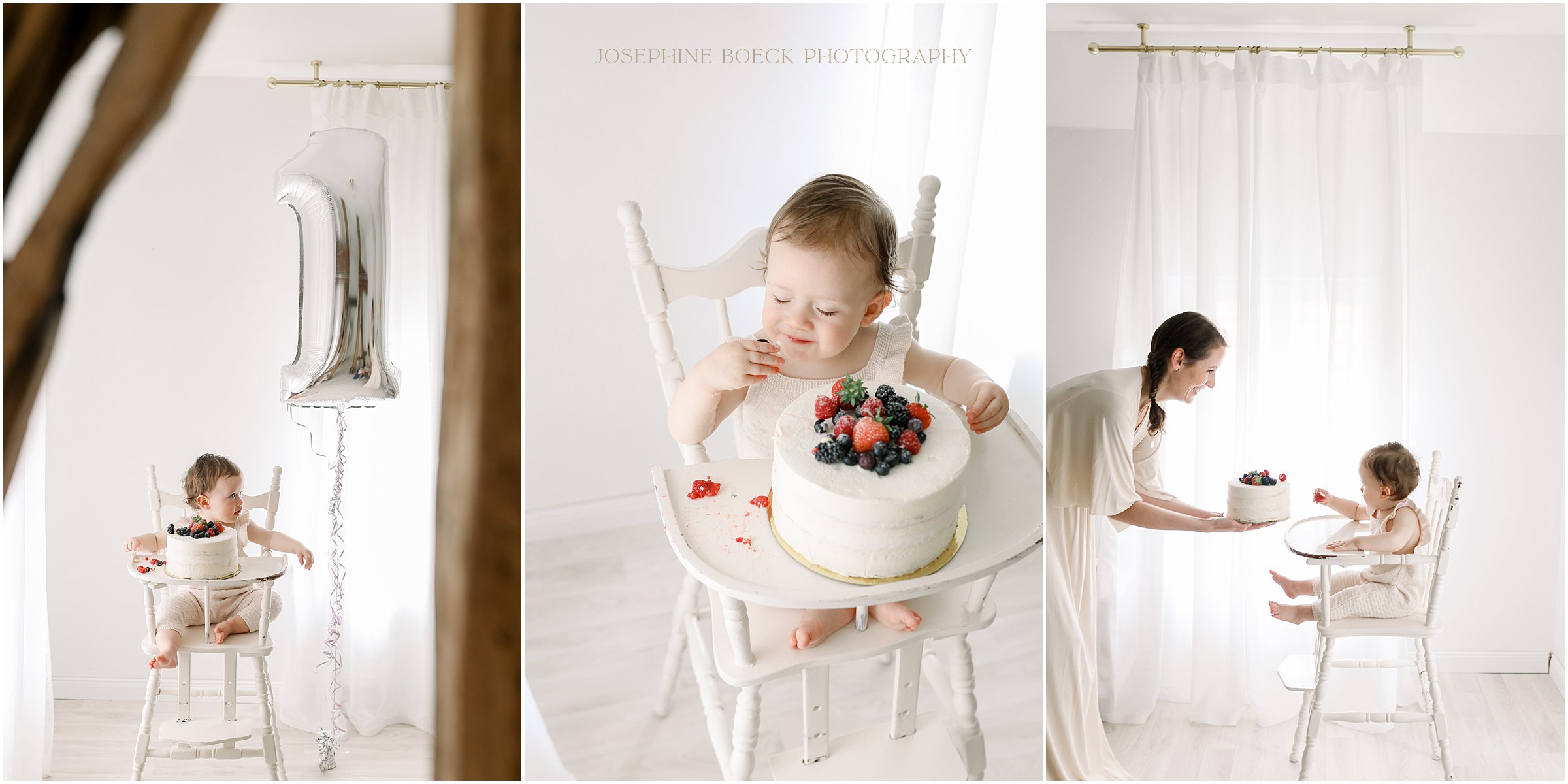 Cake-Smash Shooting zum ersten Geburtstag Babyfotografin Paderborn